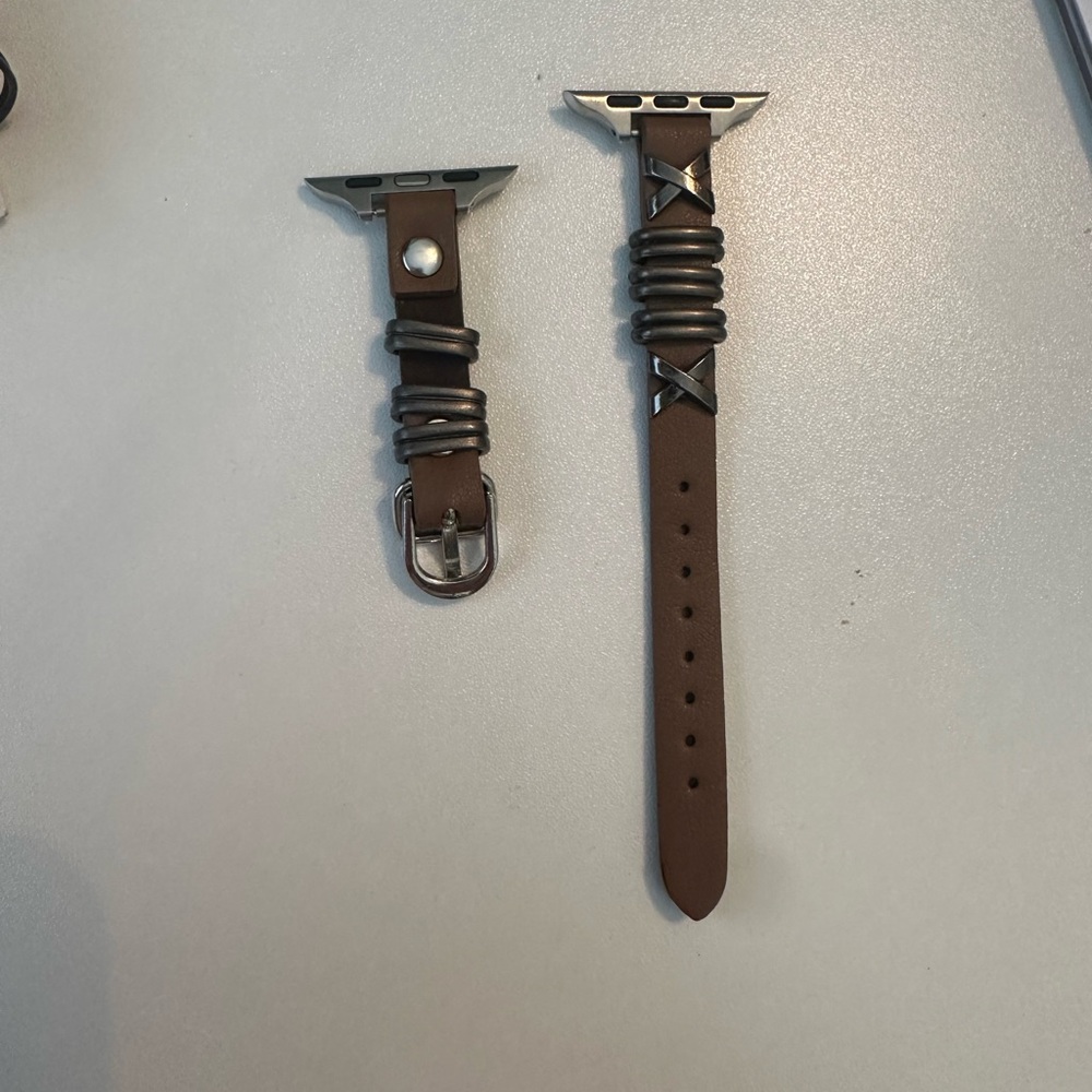 Leather Apple Watch band 41mm